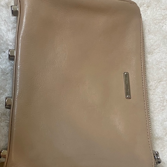 Rebecca Minkoff 5-Zip Pebble Leather Bag - Picture 8 of 16